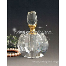 Fashion Crystal Glass Cosmetic Bottle For Christmas Eve Gifts